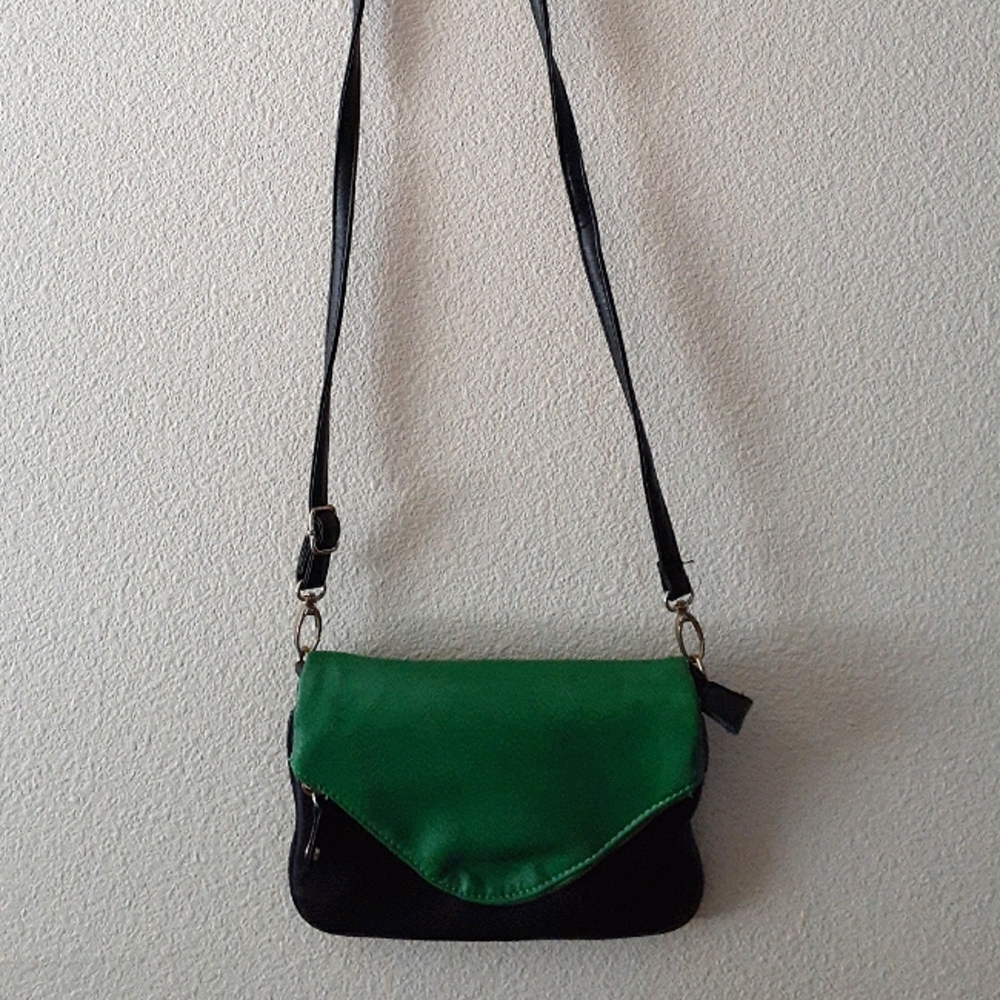 Under one sky foldover clutch